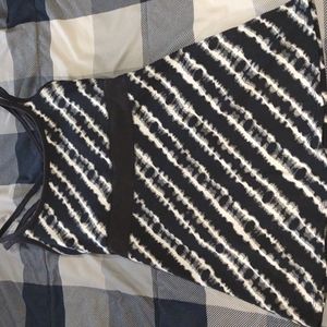 SOYBU razorback tank top with built in sports bra.